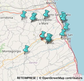 Mappa SP 157, 63900 Molini di Tenna FM (7.12733)