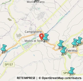Mappa SP 157, 63900 Molini di Tenna FM (3.23727)
