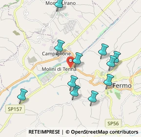 Mappa SP 157, 63900 Molini di Tenna FM (2.05)