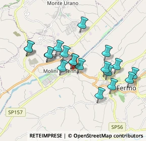 Mappa SP 157, 63900 Molini di Tenna FM (1.71947)