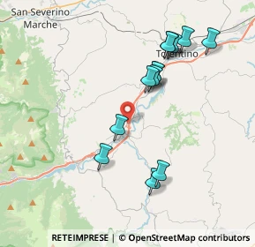 Mappa 62020 Belforte del Chienti MC, Italia (3.84615)