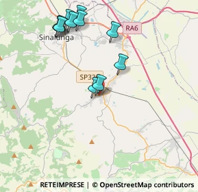 Mappa Via P.del Cadia, 53049 Torrita di Siena SI, Italia (4.38273)