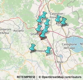Mappa Via P.del Cadia, 53049 Torrita di Siena SI, Italia (10.89308)