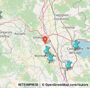 Mappa Via P.del Cadia, 53049 Torrita di Siena SI, Italia (31.89)