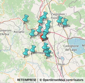Mappa Via P.del Cadia, 53049 Torrita di Siena SI, Italia (11.00125)