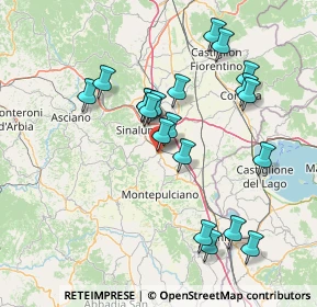 Mappa Via P.del Cadia, 53049 Torrita di Siena SI, Italia (15.0305)