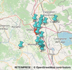 Mappa Via P.del Cadia, 53049 Torrita di Siena SI, Italia (10.44214)