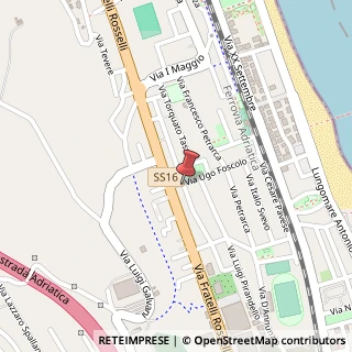 Mappa Via U. Foscolo, 5, 63822 Porto San Giorgio FM, Italia, 63822 Porto San Giorgio, Fermo (Marche)