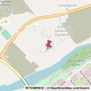 Mappa Via Campiglione, 20, 63900 Fermo, Fermo (Marche)