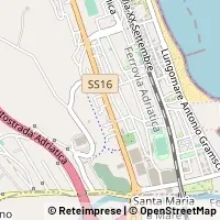 Map Porto San Giorgio