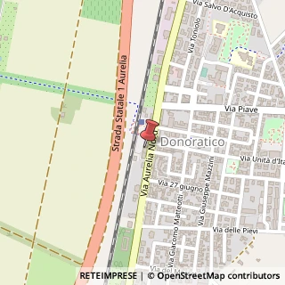 Mappa Via Vecchia Aurelia, 18, 57022 Castagneto Carducci, Livorno (Toscana)