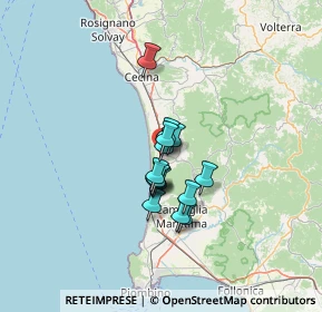 Mappa 57022, 57027 Castagneto Carducci LI, Italia (8.68333)