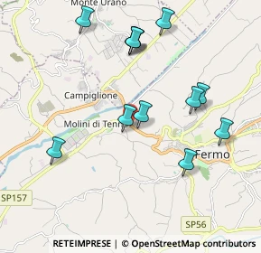 Mappa SP 239 Fermana-Faleriense, 63900 Molini di Tenna FM (2.0875)