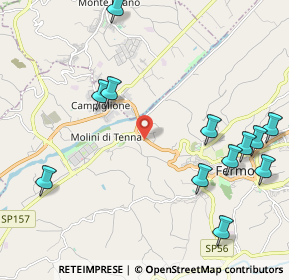 Mappa SP 239 Fermana-Faleriense, 63900 Molini di Tenna FM (2.68083)