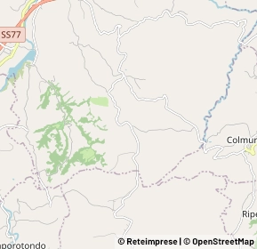 Mappa Contrada Regnano, 62029 Tolentino MC, Italia (2.635)
