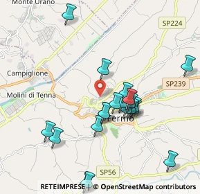 Mappa Via del Colle Vissiano, 63900 Fermo FM, Italia (1.9965)