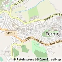 Karte Fermo