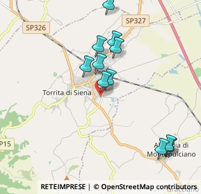 Mappa Via Modena, 53049 Torrita di Siena SI, Italia (1.93182)