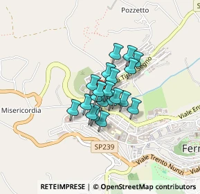 Mappa Via Vincenzo Cardarelli, 63900 Fermo FM, Italia (0.2445)