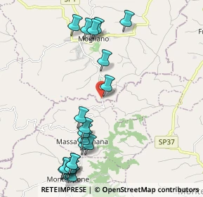 Mappa Via Piani d'Ete, 62010 Mogliano MC, Italia (2.539)