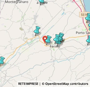 Mappa Via XXV Aprile, 63900 Fermo FM, Italia (6.223)