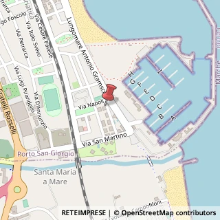 Mappa Via XX Settembre, 282, 63017 Porto San Giorgio, Fermo (Marche)