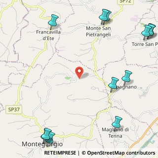 Mappa Contrada Solagna, 63833 Montegiorgio FM, Italia (3.64083)