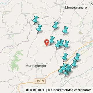 Mappa Contrada Solagna, 63833 Montegiorgio FM, Italia (4.58125)