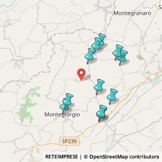 Mappa Contrada Solagna, 63833 Montegiorgio FM, Italia (3.83818)