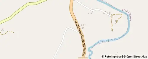 Mappa Colmurano