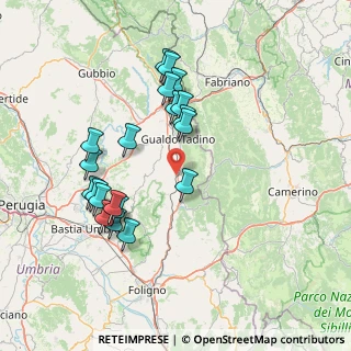 Mappa Località Cartecina, 06025 Nocera Umbra PG, Italia (15.1215)