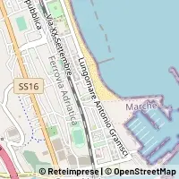 Mapa Porto San Giorgio