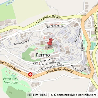 Mappa Via Sisto V, 11, 63900 Fermo, Fermo (Marche)