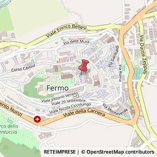 Mappa Piazza del Popolo, 54, 63900 Fermo, Fermo (Marche)