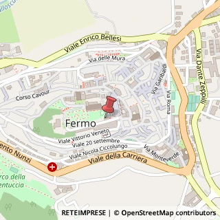 Mappa Via Giuseppe Mazzini, 13, 63900 Fermo, Fermo (Marche)