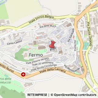 Mappa Piazza del Popolo, 43, 63900 Fermo, Fermo (Marche)