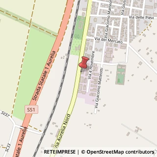Mappa Via Vecchia Aurelia, 243C, 57022 Castagneto Carducci, Livorno (Toscana)
