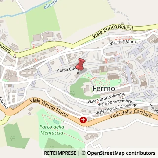 Mappa Via Ognisanti, 13, 63900 Fermo, Fermo (Marche)