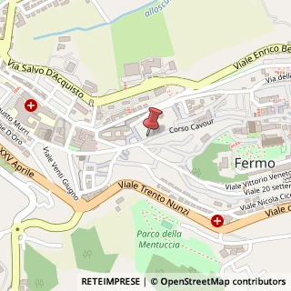 Mappa Corso Cavour, 107, 63900 Fermo, Fermo (Marche)