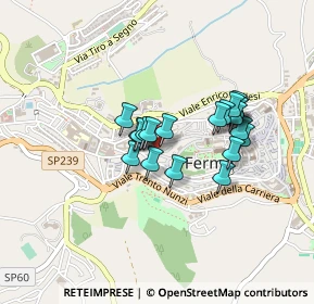Mappa Via Bianca Visconti, 63900 Fermo FM, Italia (0.3325)