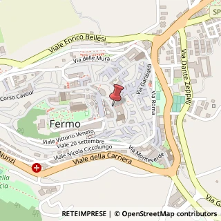 Mappa Via degli Aceti, 1, 63900 Fermo, Fermo (Marche)