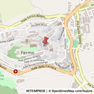 Mappa Piazza del Popolo, 25, 63900 Fermo, Fermo (Marche)