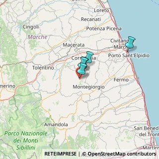 Mappa Contrada Selva, 63834 Massa Fermana FM, Italia (39.16)