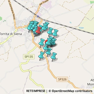 Mappa Localita' Confino, 53049 Torrita di Siena SI, Italia (0.63571)