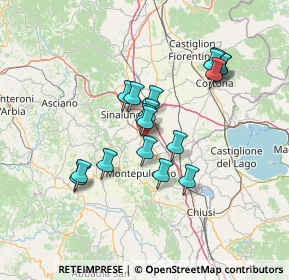 Mappa Localita' Confino, 53049 Torrita di Siena SI, Italia (11.945)