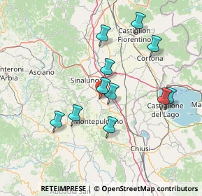 Mappa 81 Localita' Confino, 53049 Torrita di Siena SI, Italia (14.00727)