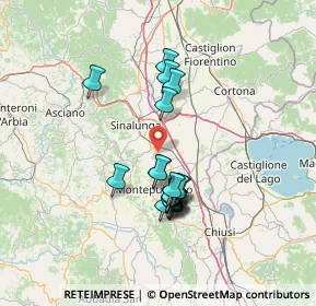 Mappa Localita' Confino, 53049 Torrita di Siena SI, Italia (12.136)