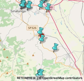 Mappa Localita' Confino, 53049 Torrita di Siena SI, Italia (6.272)