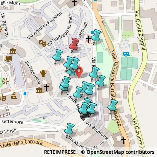 Mappa Via Don Giovanni Minzoni, 63900 Fermo FM, Italia (0.09167)