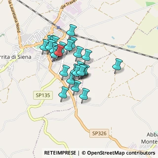 Mappa Via pelose, 53049 Torrita di Siena SI, Italia (0.68571)